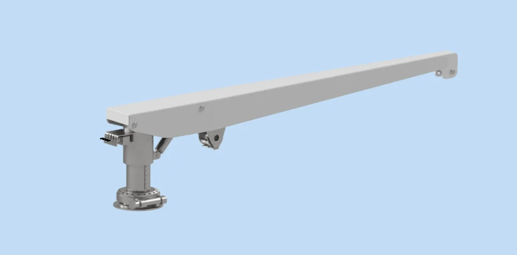 Man-Overboard Pop-Up Crane S.W.L from 300Kg to 1500Kg